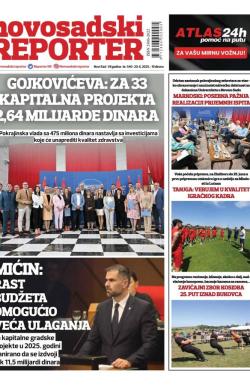 Novosadski reporter - broj 540, 20. jun 2025.