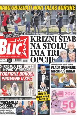 Blic - broj 8625, 4. mar 2021.