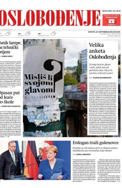 Oslobođenje - broj 25805, 29. sep 2018.