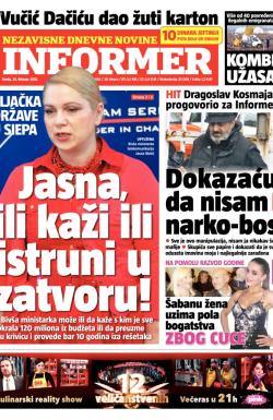 Informer - broj 856, 25. feb 2015.