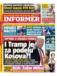 Informer - broj 1888, 9. jul 2018.