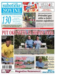 Nove Subotičke novine - broj 329, 21. jul 2023.