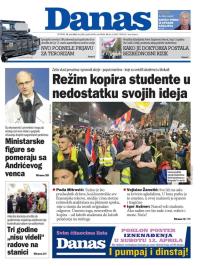 Danas - broj 9885, 10. apr 2025.