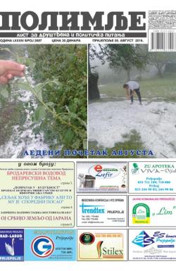 Polimlje, Prijepolje - broj 2687, 5. avg 2016.