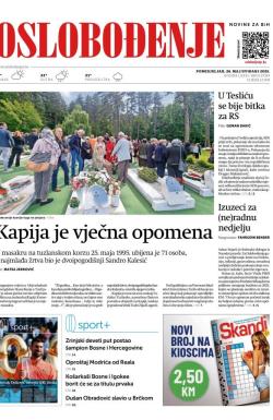 Oslobođenje - broj 27919, 26. maj 2025.