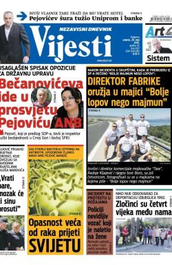 Vijesti - broj 6527, 28. maj 2016.