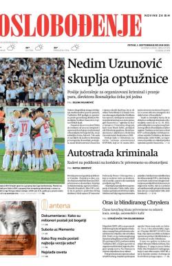 Oslobođenje - broj 27391, 1. sep 2023.