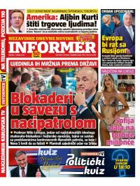 Informer - broj 4098, 2. okt 2025.