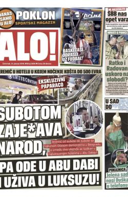 Alo - broj 3926, 31. jan 2019.