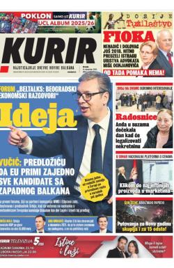 Kurir - broj 4233, 10. dec 2025.