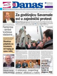 Danas - broj 7144, 21. apr 2017.