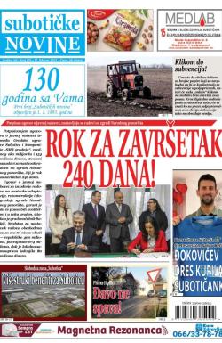 Nove Subotičke novine - broj 307, 17. feb 2023.