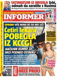 Informer CG - broj 1270, 2. jul 2016.