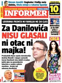 Informer CG - broj 638, 10. jun 2014.