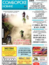 Somborske novine - broj 3177, 15. maj 2015.