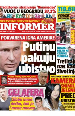 Informer - broj 1747, 20. jan 2018.