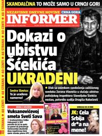 Informer CG - broj 830, 24. jan 2015.