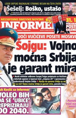 Informer - broj 1415, 19. dec 2016.