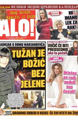 Alo - broj 3186, 6. jan 2017.