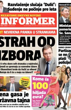 Informer - broj 216, 19. jan 2013.