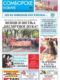 Somborske novine - broj 3385, 10. maj 2019.