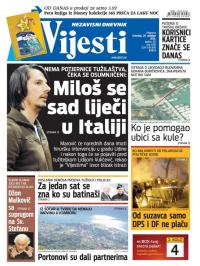Vijesti - broj 6320, 29. okt 2015.