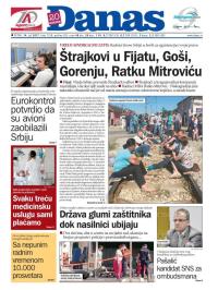 Danas - broj 7228, 14. jul 2017.