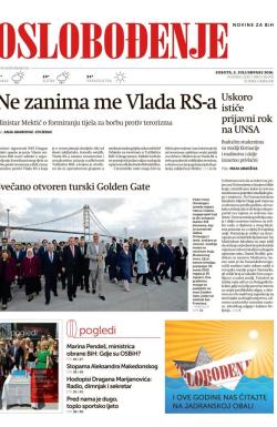 Oslobođenje - broj 25.002, 2. jul 2016.