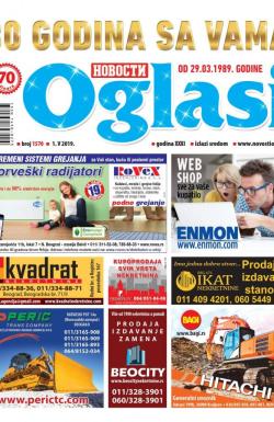 Novosti oglasi - broj 1570, 1. maj 2019.