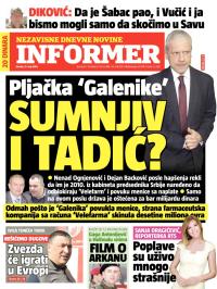 Informer - broj 626, 27. maj 2014.