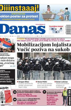 Danas - broj 9869, 22. mar 2025.