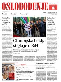 Oslobođenje - broj 25928, 2. feb 2019.