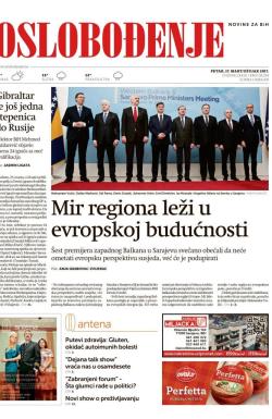 Oslobođenje - broj 25254, 17. mar 2017.