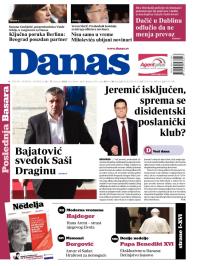 Danas - broj 5618-5620, 15. feb 2013.