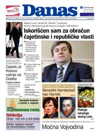 Danas - broj 6514, 31. jul 2015.