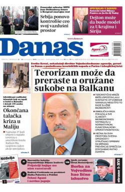 Danas - broj 6627-6628, 21. nov 2015.
