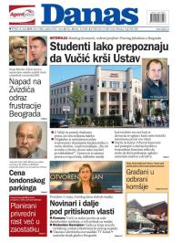 Danas - broj 7886, 3. maj 2019.