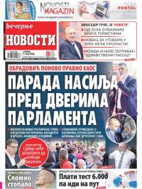 Večernje novosti - broj 3587, 9. maj 2020.