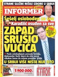 Informer - broj 1192, 1. apr 2016.