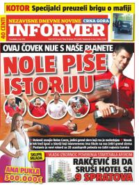 Informer CG - broj 1247, 6. jun 2016.