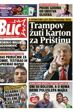 Blic - broj 7872, 16. jan 2019.