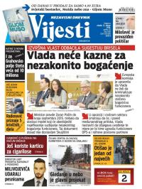 Vijesti - broj 6392, 12. jan 2016.