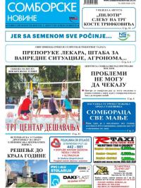 Somborske novine - broj 3293, 4. avg 2017.