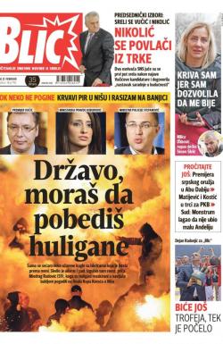 Blic - broj 7192, 21. feb 2017.