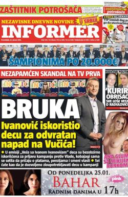 Informer - broj 1135, 25. jan 2016.