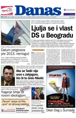 Danas - broj 5386, 28. jun 2012.