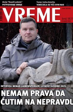 Vreme - broj 1827, 9. jan 2026.