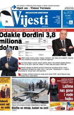 Vijesti - broj 6089, 10. mar 2015.