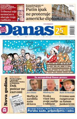 Danas - broj 7033-7036, 31. dec 2016.