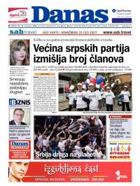 Danas - broj 5929, 23. dec 2013.